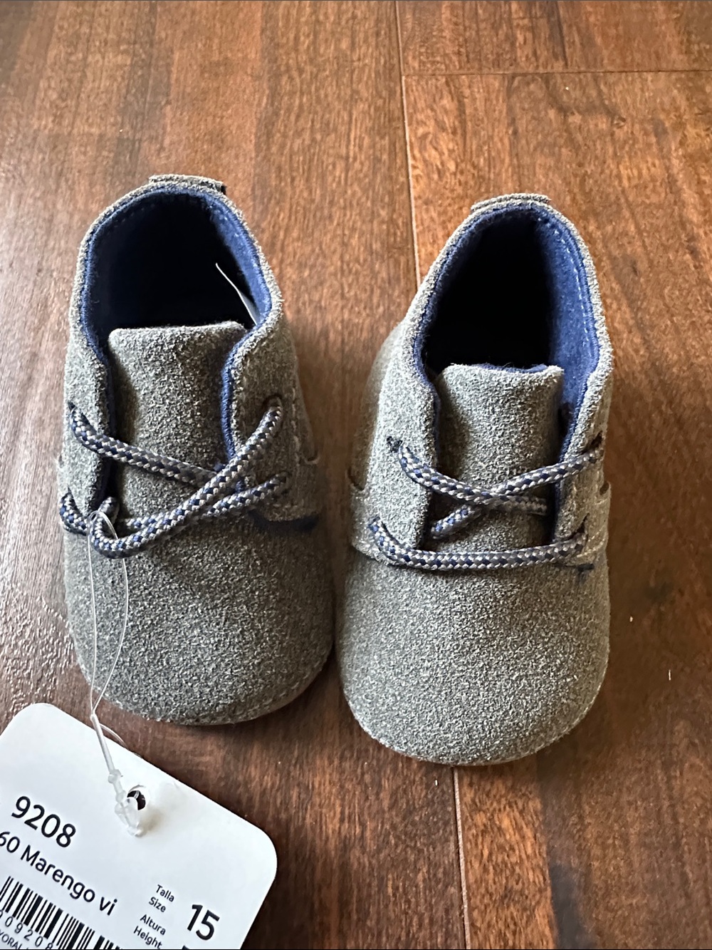 Mayoral Gray Baby Walker Shoes